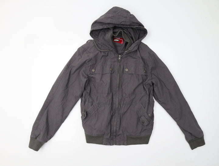 Topman Mens Grey Jacket Size S