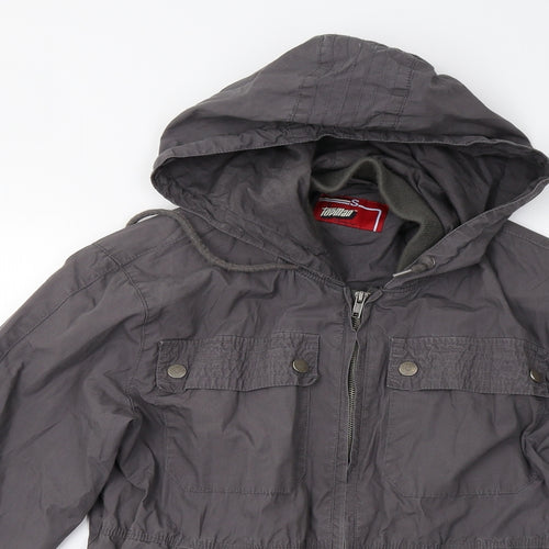 Topman Mens Grey   Jacket  Size S