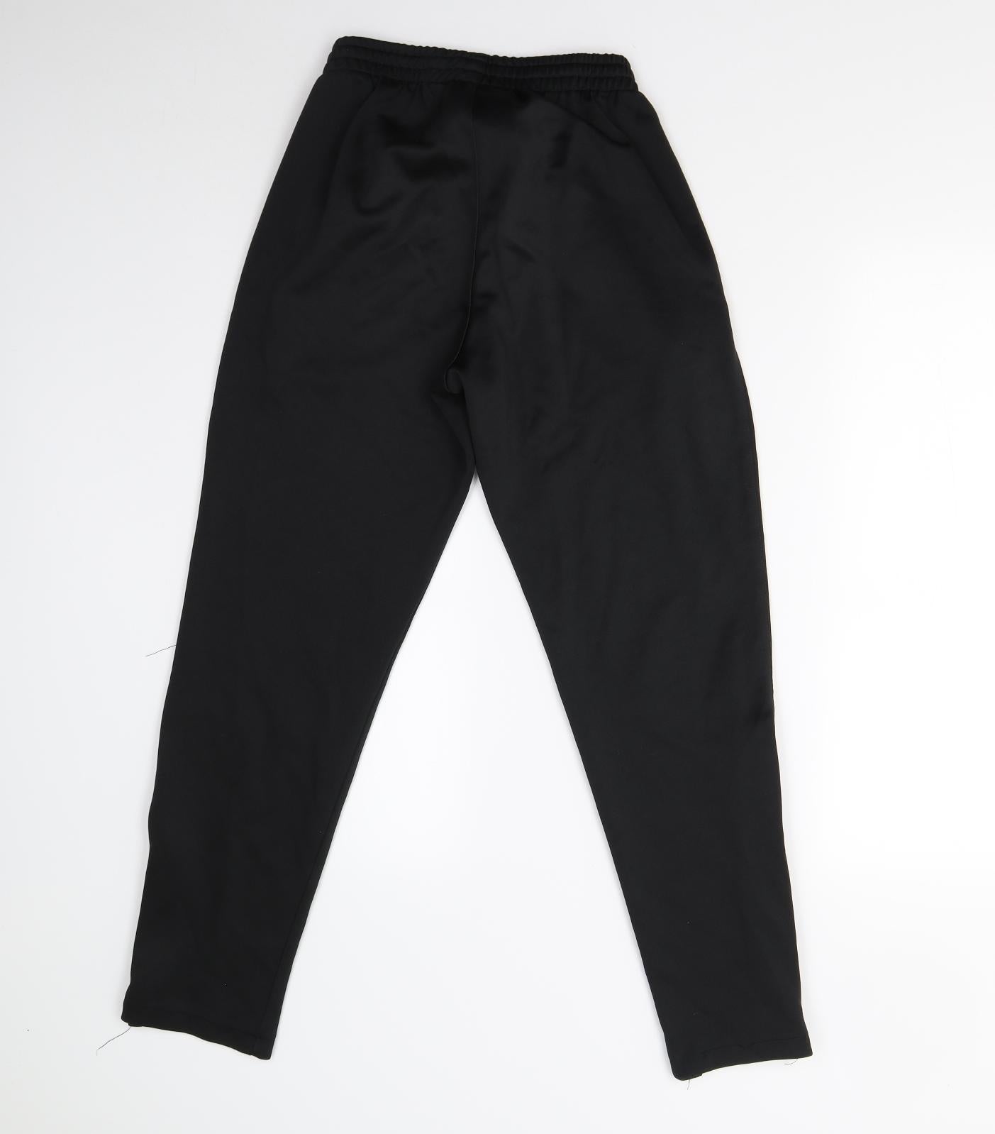Crane Mens Black   Sweatpants Trousers Size S L27 in