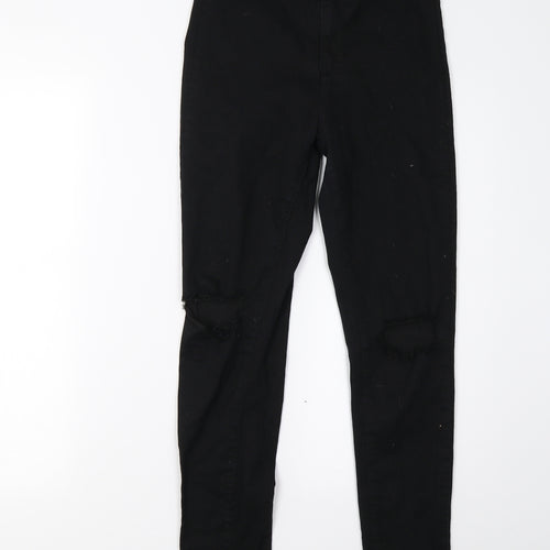 Portobello Womens Black  Denim Skinny Jeans Size 10 L27 in