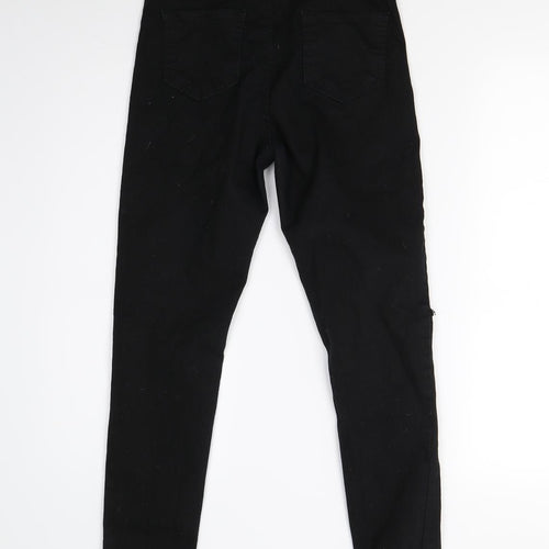 Portobello Womens Black  Denim Skinny Jeans Size 10 L27 in