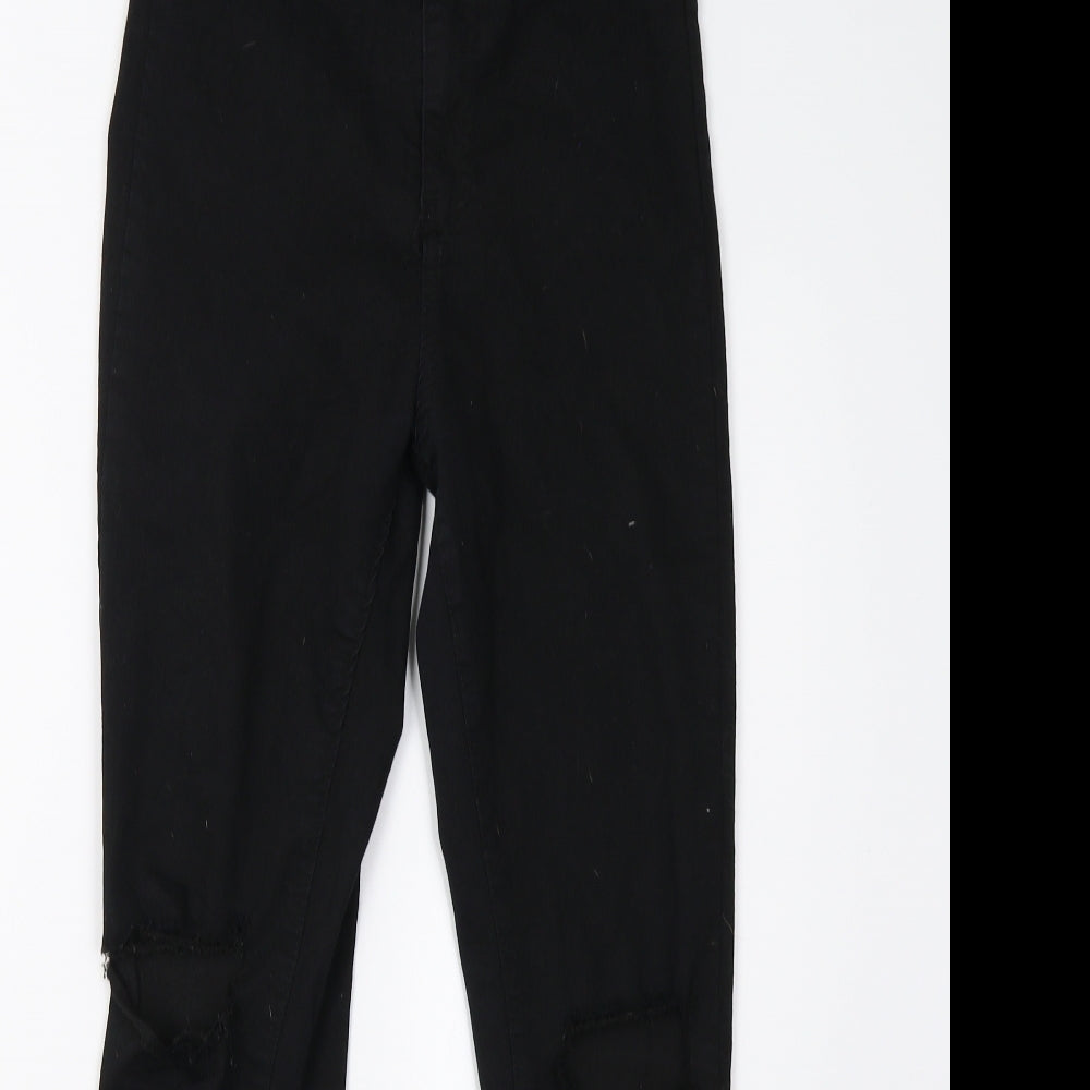 Portobello Womens Black  Denim Skinny Jeans Size 10 L27 in