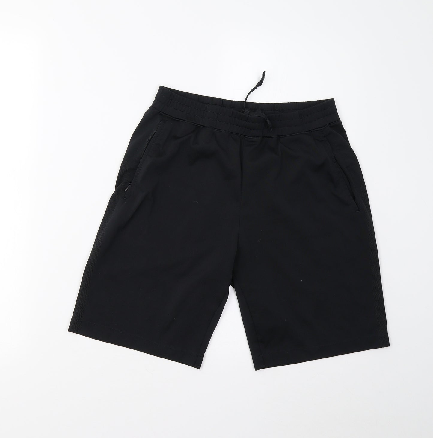 Uniqlo Mens Black   Sweat Shorts Size S
