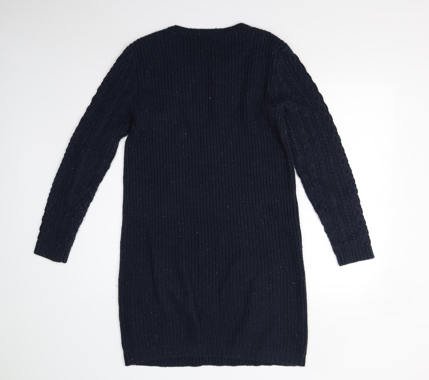Primark Womens Blue  Knit Jumper Dress  Size 12