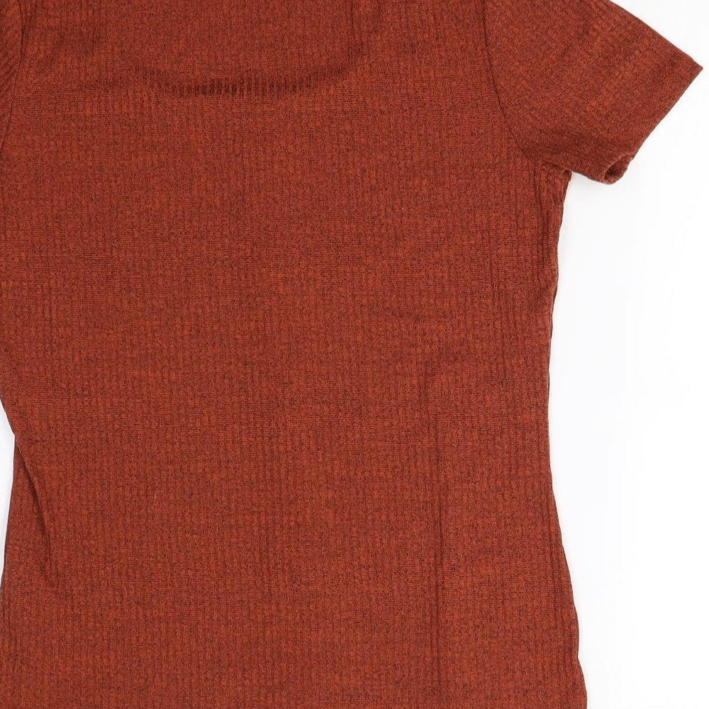Payaya Womens Orange   Basic T-Shirt Size 12