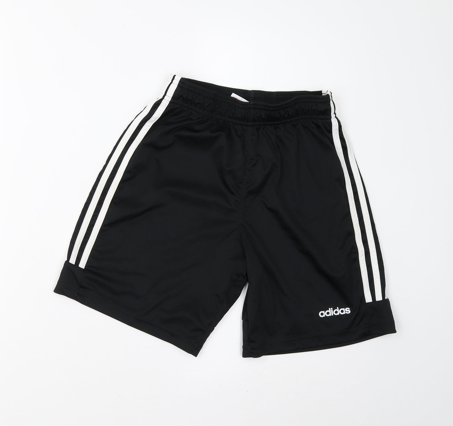 adidas Boys Black   Sweat Shorts Size 13-14 Years