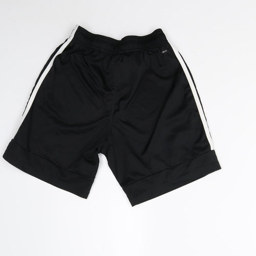 adidas Boys Black   Sweat Shorts Size 13-14 Years
