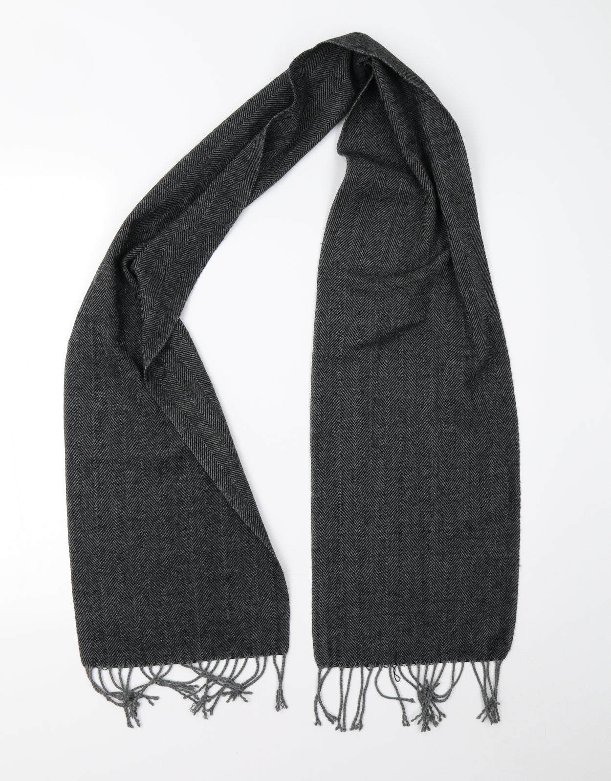 Preworn Unisex Grey   Scarf  One Size