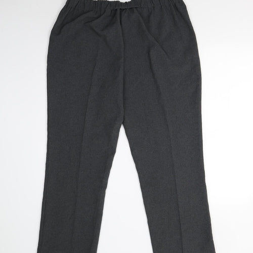 Preworn Womens Grey   Trousers  Size 16 L27 in