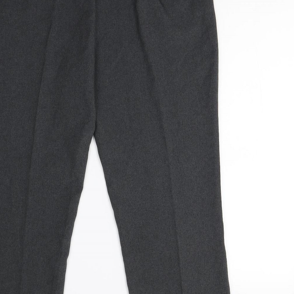Preworn Womens Grey   Trousers  Size 16 L27 in