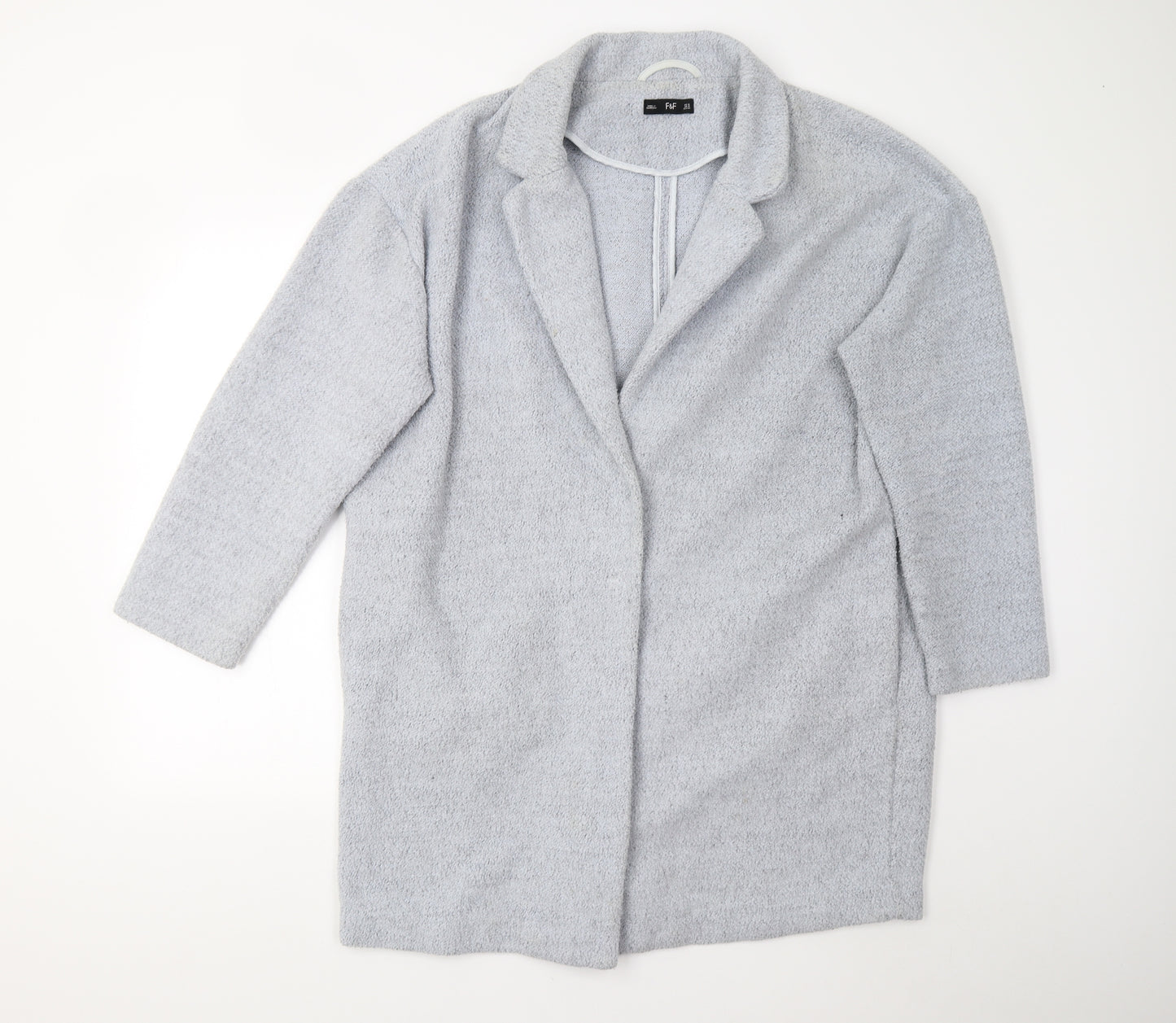 F&F Womens Blue   Overcoat Coat Size 16