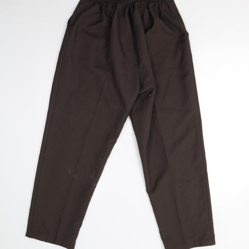 Preworn Womens Brown   Trousers  Size 18 L26 in