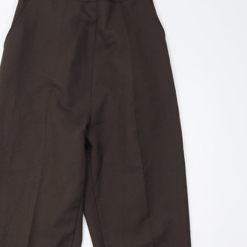Preworn Womens Brown   Trousers  Size 18 L26 in