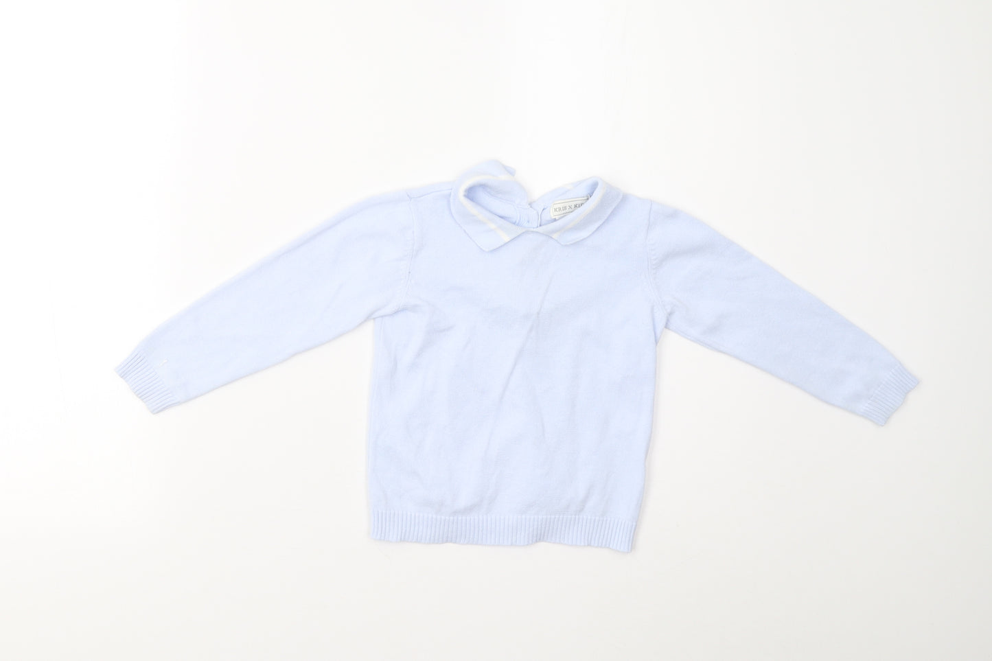 Kris X Kids Baby Blue   Pullover Jumper Size 18-24 Months