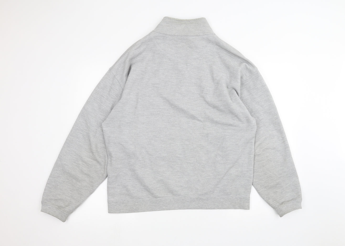 JERZEES Mens Grey   Pullover Jumper Size L