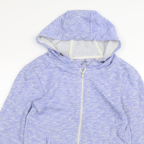 Atmosphere Womens Blue   Full Zip Hoodie Size 8