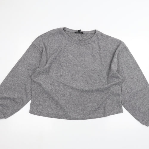 New Look Womens Grey   Pullover Jumper Size L