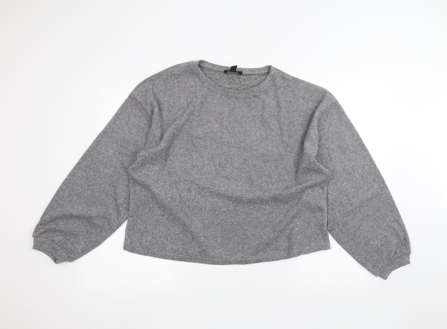 New Look Womens Grey   Pullover Jumper Size L