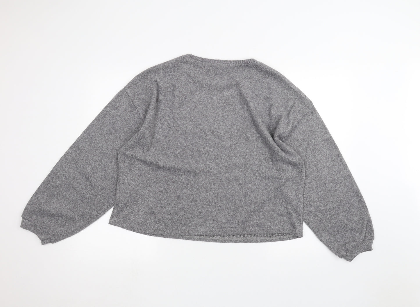 New Look Womens Grey   Pullover Jumper Size L