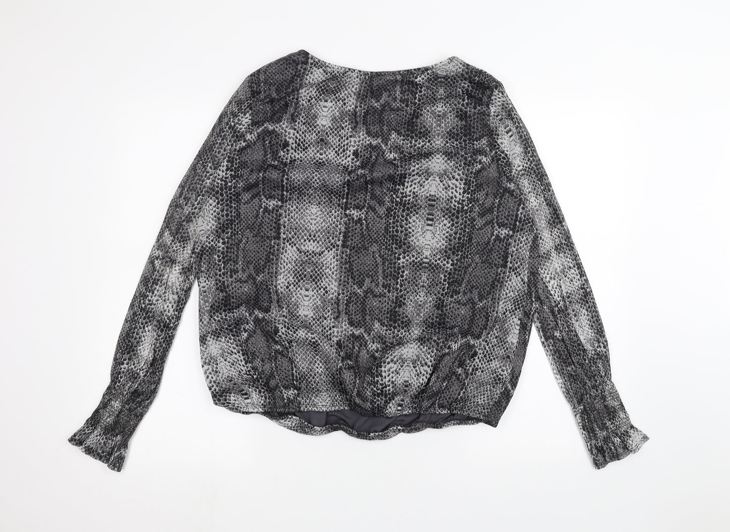 Dorothy Perkins Womens Grey   Basic T-Shirt Size 16