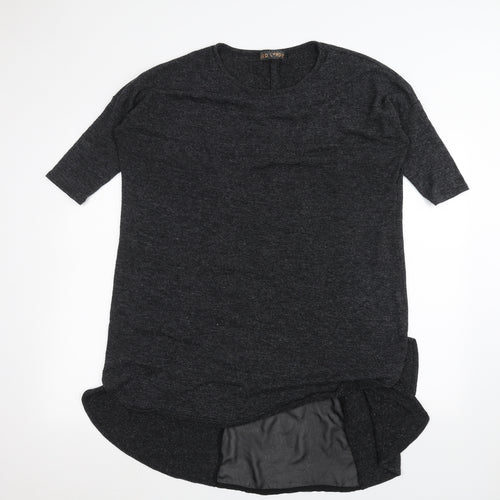 QED London Womens Black   Basic T-Shirt Size M
