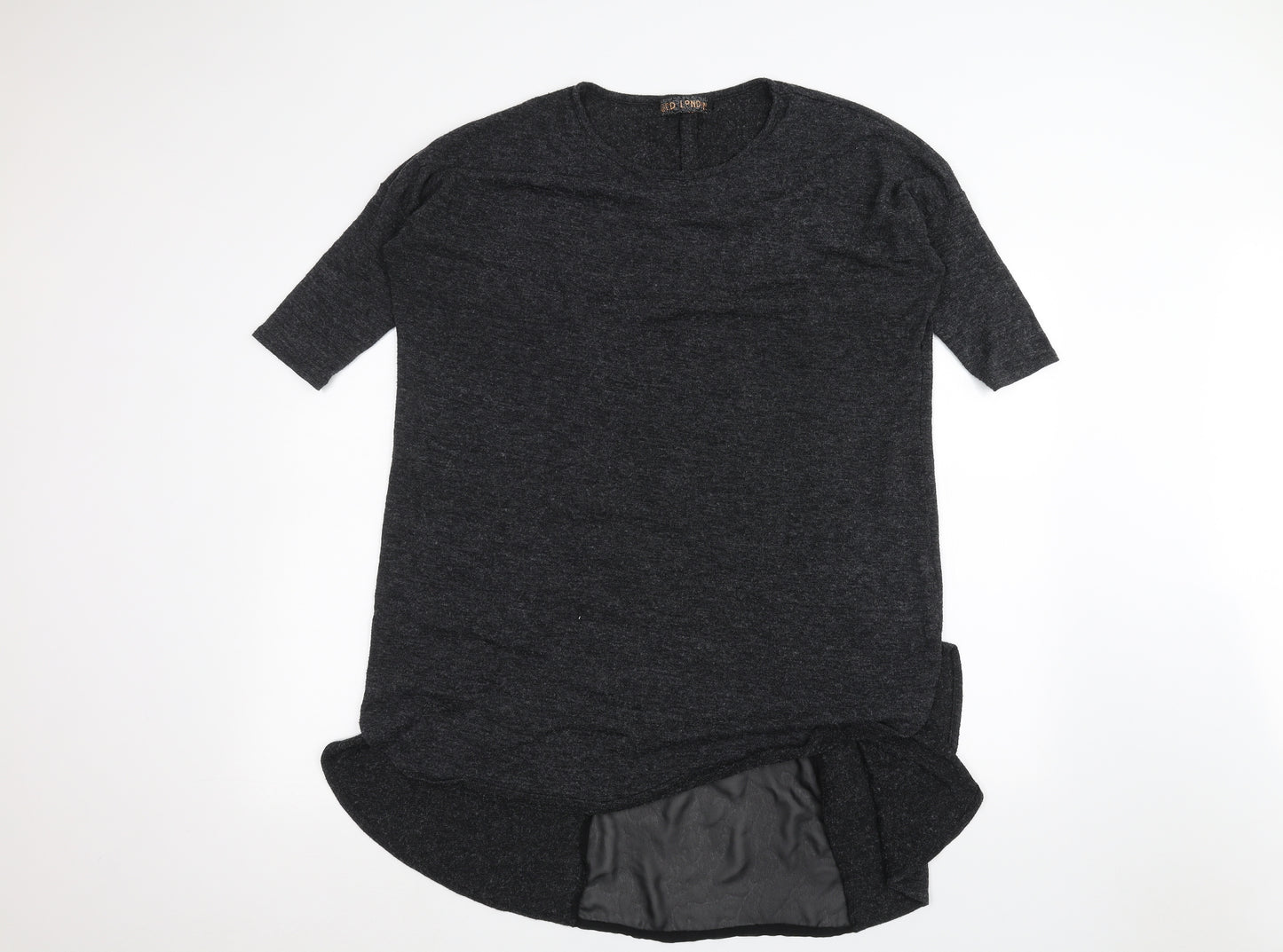 QED London Womens Black   Basic T-Shirt Size M
