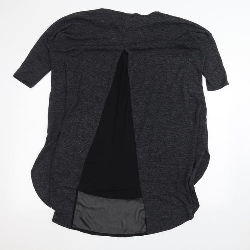 QED London Womens Black   Basic T-Shirt Size M