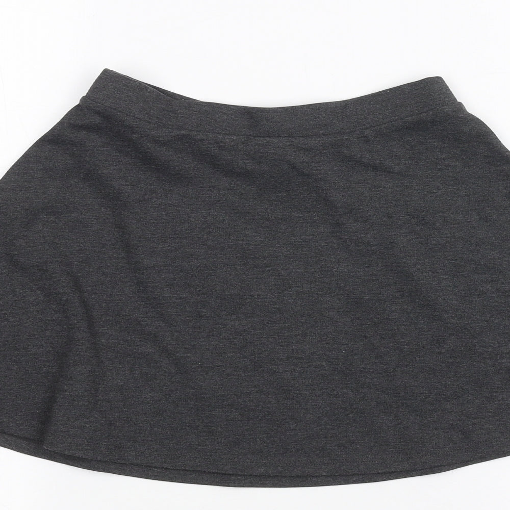 TU Girls Grey   A-Line Skirt Size 7 Years