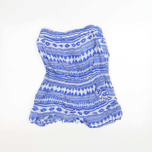 Ocean club Womens Blue   A-Line Skirt Size L