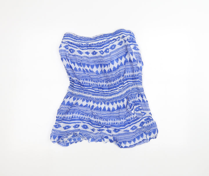 Ocean club Womens Blue   A-Line Skirt Size L