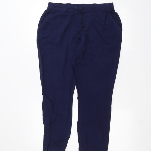 ODEL Womens Blue   Trousers  Size 14 L23 in
