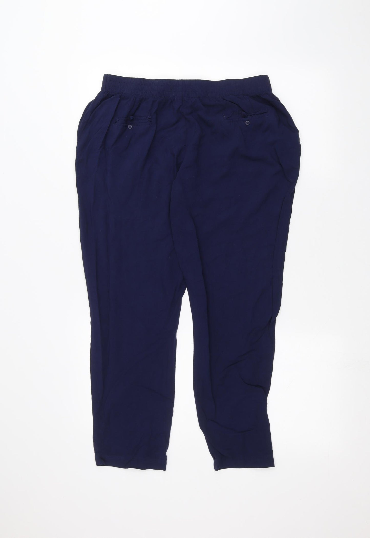ODEL Womens Blue   Trousers  Size 14 L23 in