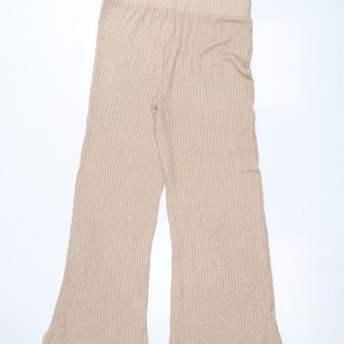 New Look Womens Beige   Trousers  Size L L28 in