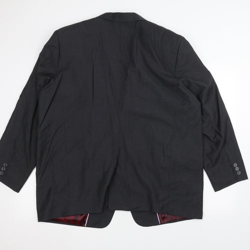 Preworn Mens Black   Jacket Suit Jacket Size 40