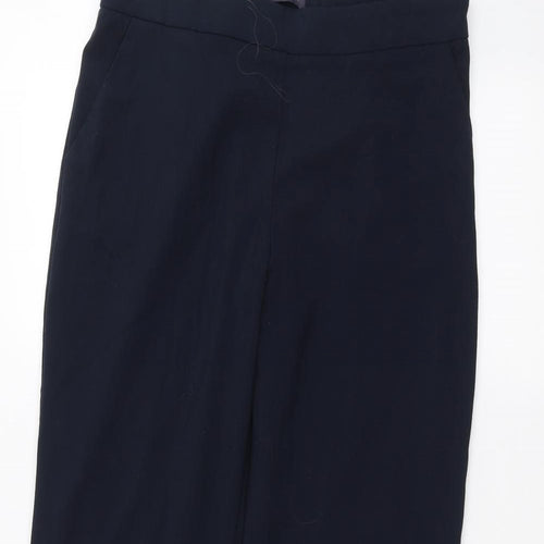 Marks and Spencer Womens Blue   Trousers  Size 12 L25 in