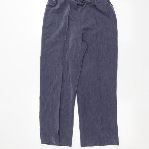 Preworn Womens Blue   Trousers  Size 12 L22 in