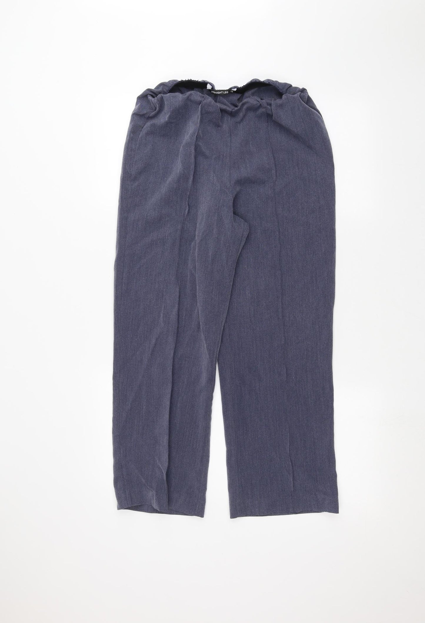 Preworn Womens Blue   Trousers  Size 12 L22 in