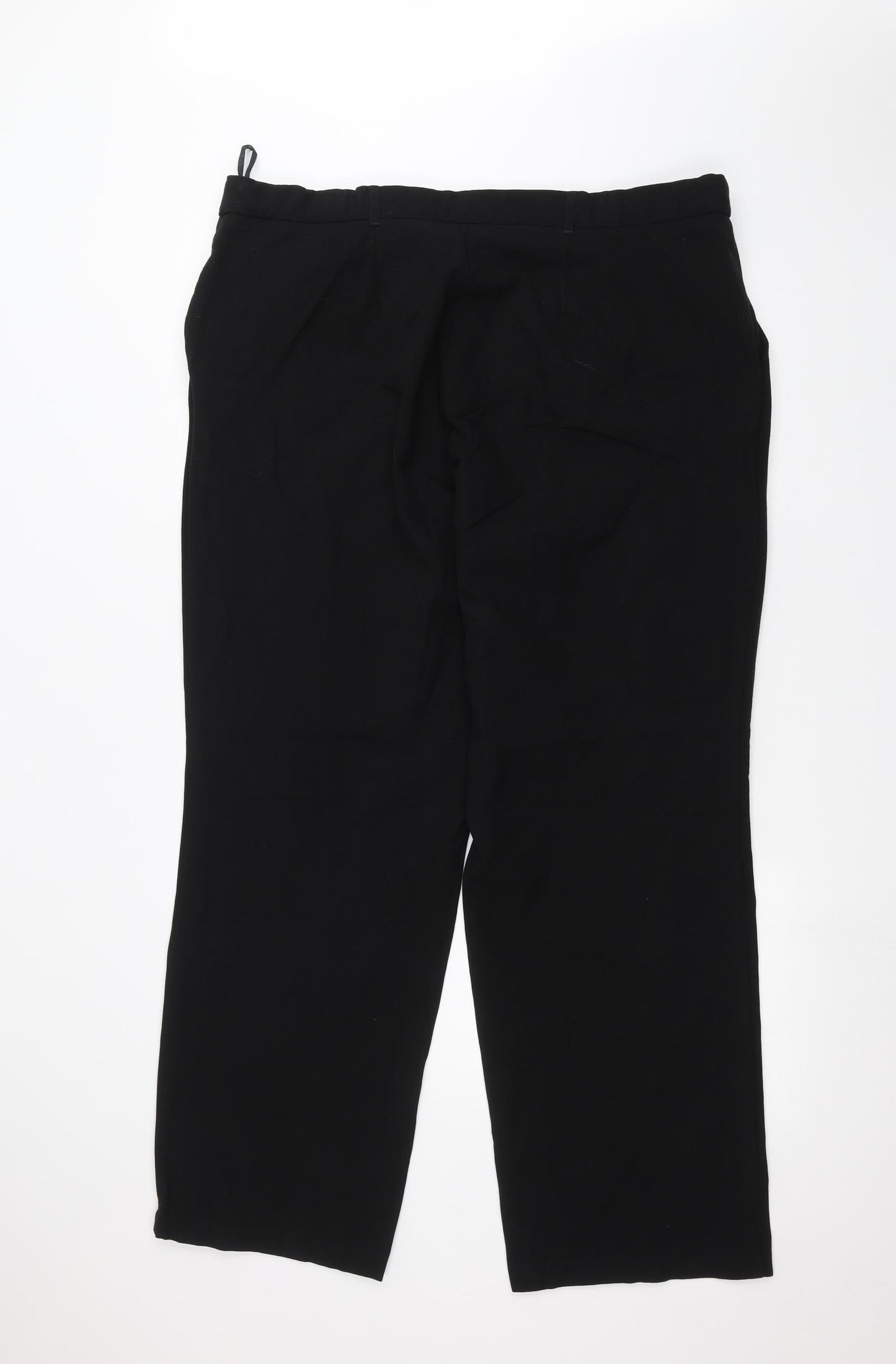 Papaya Womens Black   Trousers  Size 22 L30 in