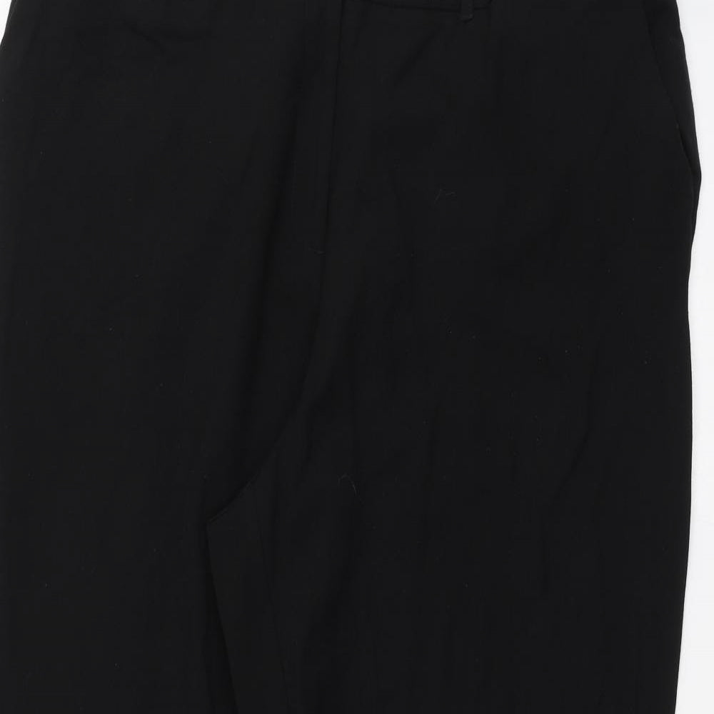 Papaya Womens Black   Trousers  Size 22 L30 in