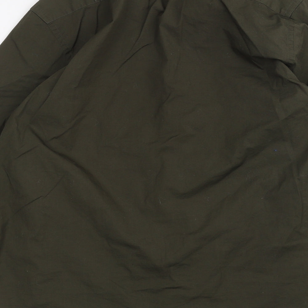 Primark Mens Green    Dress Shirt Size L