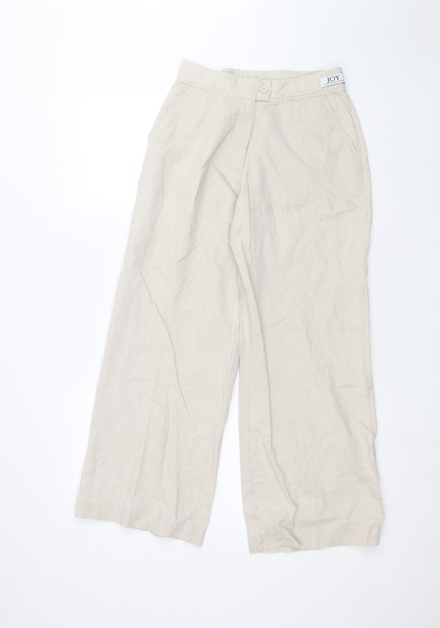 Joy Womens Beige   Trousers  Size 26 in L26 in