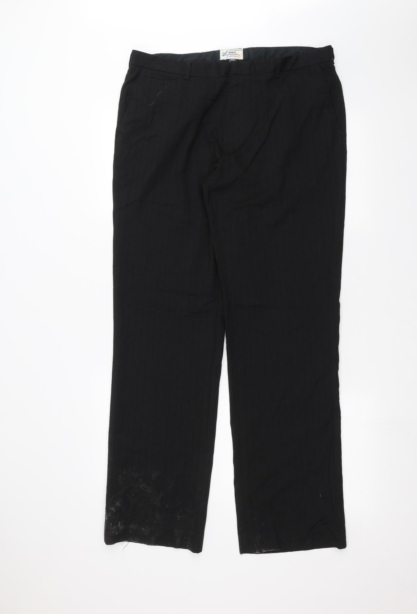 River Island Mens Black   Trousers  Size 36 in L32 in