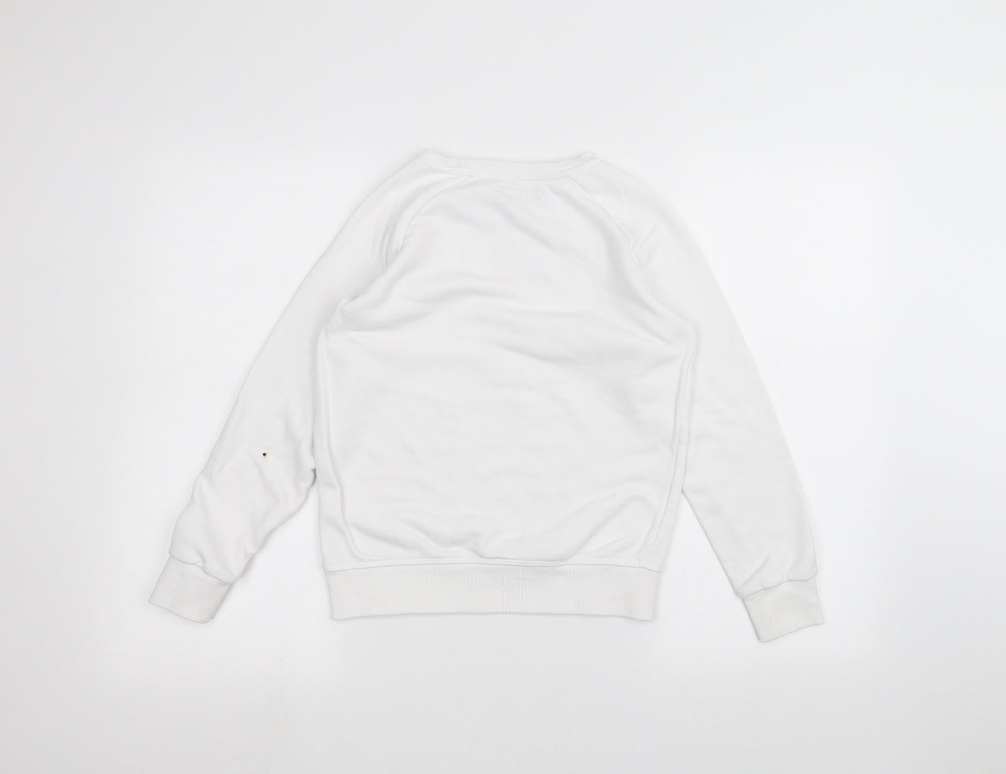 Primark Girls White   Pullover Jumper Size 11-12 Years