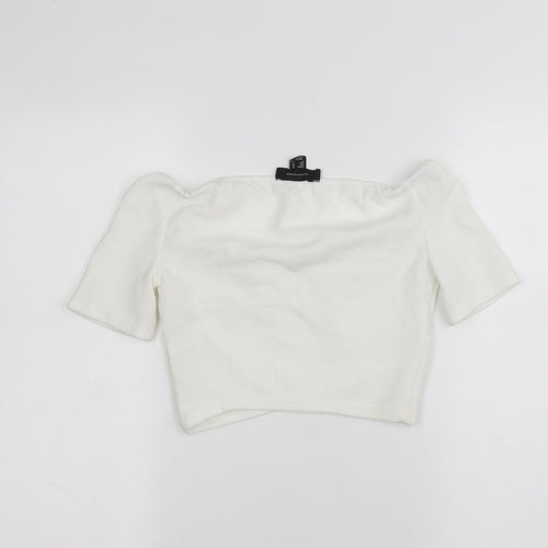 Atmosphere Womens White   Basic T-Shirt Size 12