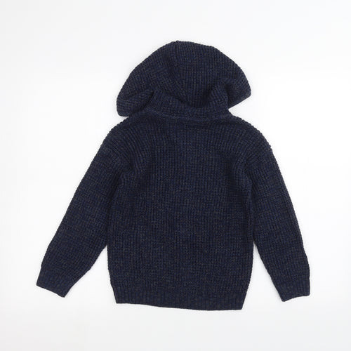 Mini Club Boys Blue   Full Zip Hoodie Size 5-6 Years