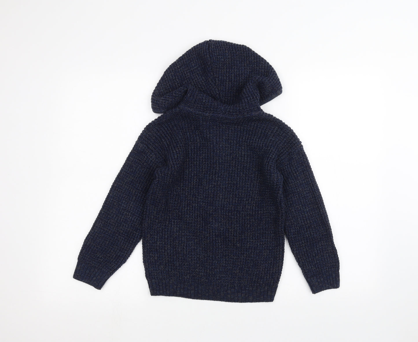 Mini Club Boys Blue   Full Zip Hoodie Size 5-6 Years
