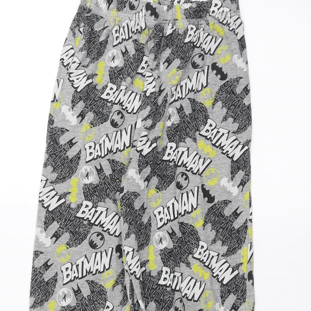 George Boys Grey   Sweatpants Trousers Size 9-10 Years - batman