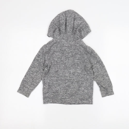 F&F Girls Grey   Full Zip Hoodie Size 3-4 Years