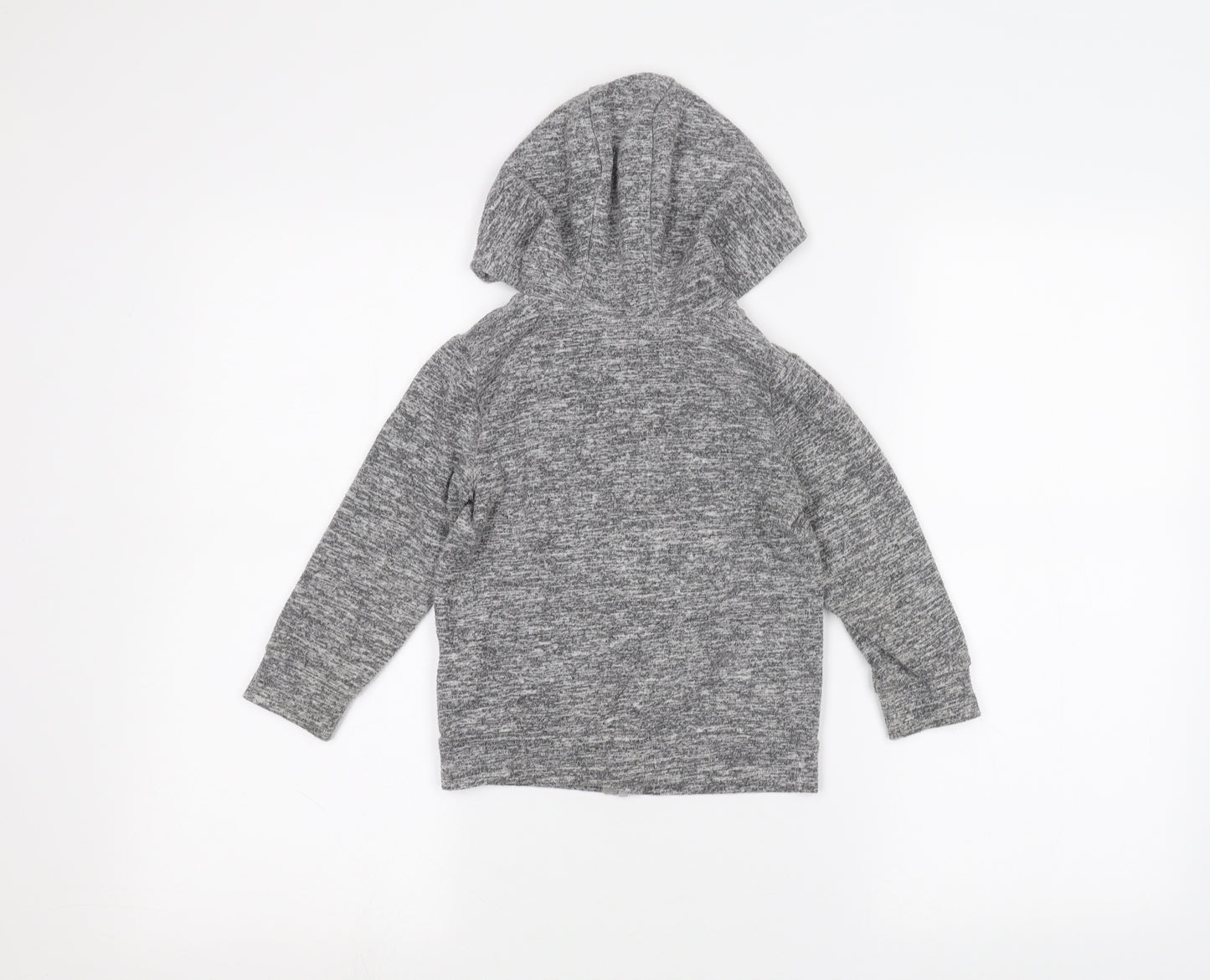 F&F Girls Grey   Full Zip Hoodie Size 3-4 Years