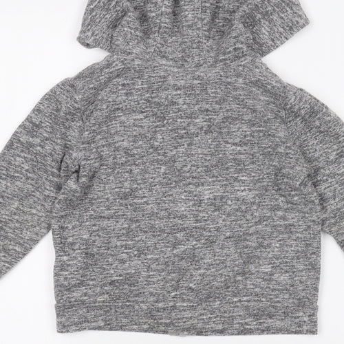F&F Girls Grey   Full Zip Hoodie Size 3-4 Years